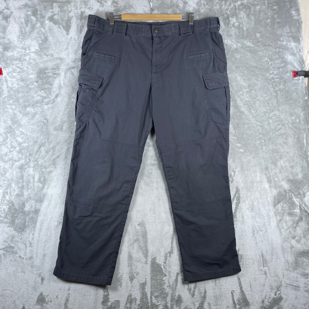 5.11 Tactical Stryke Ripstop Cargo Pants Men 42x30 Grey Multi-Pocket 74369